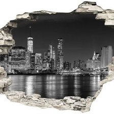 Схема вышивки «New York»