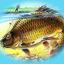 Схема вышивки «Рыбалка2»