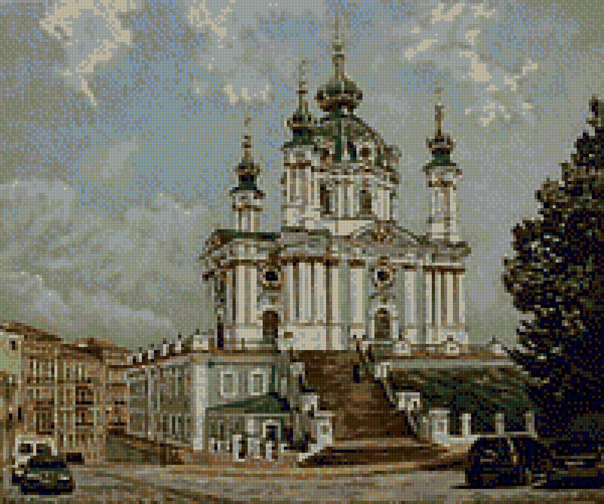 Андріївський узвіз - храми місто пейзажі київ - предпросмотр