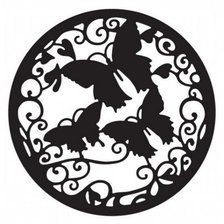 Схема вышивки «Farfalle mono»