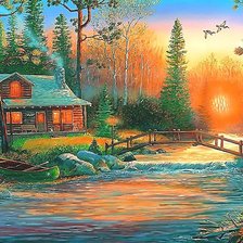 ДОМИК У ОЗЕРА