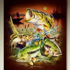 Схема вышивки «Рыбалка7»