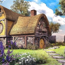 Схема вышивки «ДОМИК»