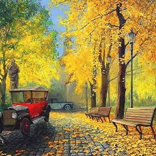 Схема вышивки «ЗОЛОТАЯ ОСЕНЬ»