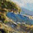 Предпросмотр схемы вышивки «Mountain Landscape.» (№1933412)