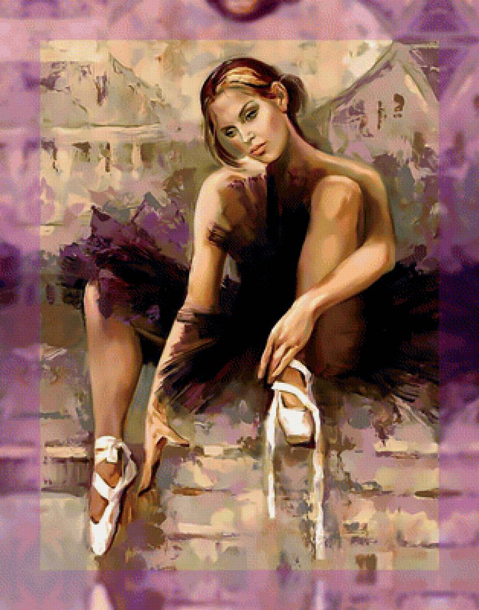 Балерина. Дежавю. - балерина танцовщица - предпросмотр