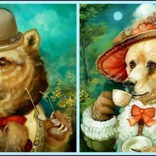 Схема вышивки «Сказочно нарядные.»