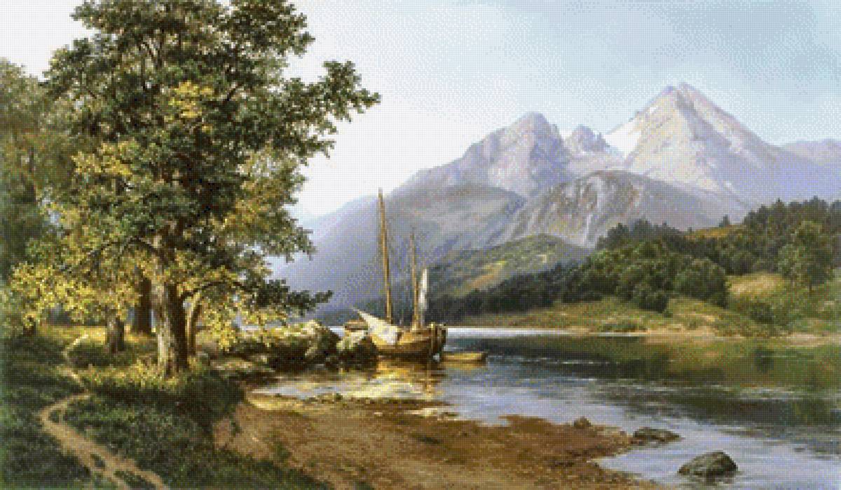 Summer Day. - mikhail satarov paintings.landscape. - предпросмотр