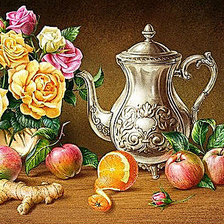 Схема вышивки «Натюрморт»