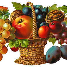 Схема вышивки «Фруктовый натюрморт.»