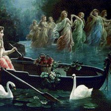 Схема вышивки «Русалки»