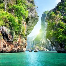 Схема вышивки «Райский уголок»