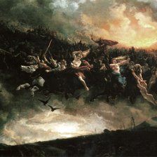 Схема вышивки «Дикая охота Одина»