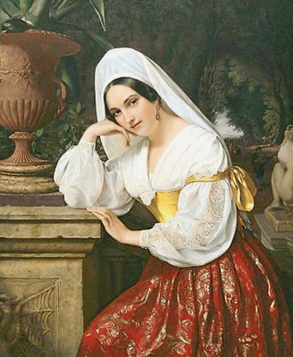 Портрет девушки - девушка, портрет - предпросмотр