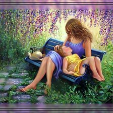 Схема вышивки «Сладкий сон.»