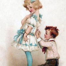 Схема вышивки «Парочка»