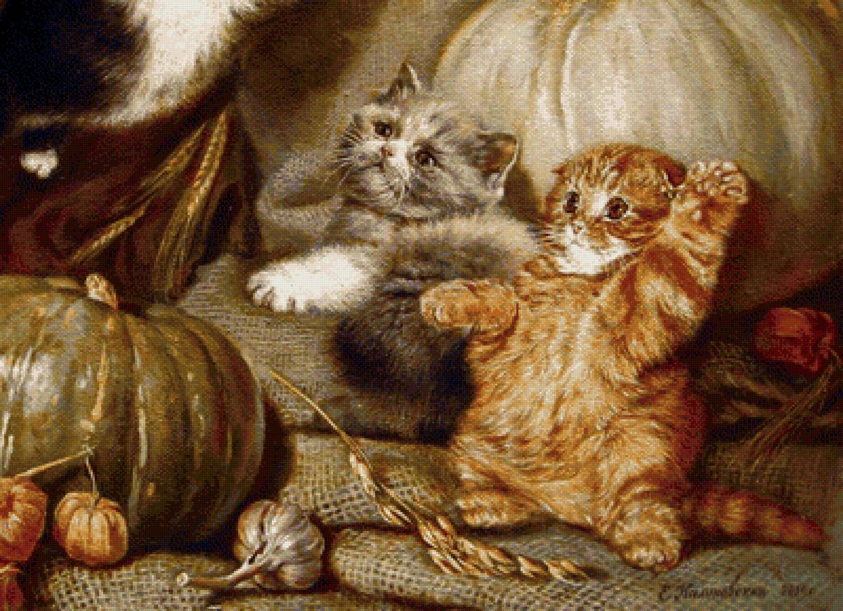 КОШКИ( ДЕТАЛЬ) - предпросмотр