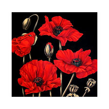 Схема вышивки «Серия "Маки".»