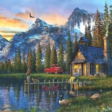 Схема вышивки «ВДАЛИ ОТ СУЕТЫ»