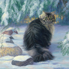 Схема вышивки «Winter Place.»