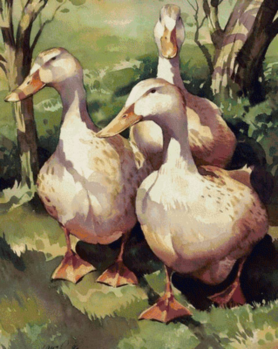 гуси - предпросмотр