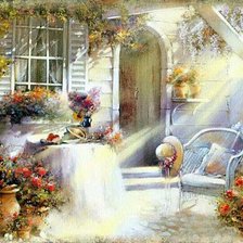 Схема вышивки «Summer.»