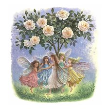 Схема вышивки «феи»