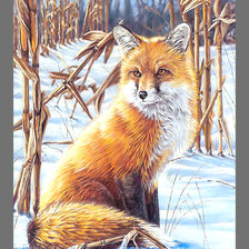 Схема вышивки «Серия "Лисы"»