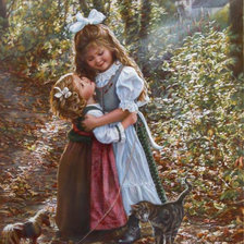 Схема вышивки «My Older Sister.»