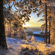 Схема вышивки «Рассвет»