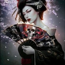 Схема вышивки «девушка»