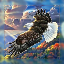 Схема вышивки «Над миром2.»