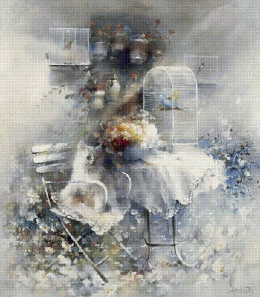 Happy Ending. - willem haenraets. flowers and gardens.animals. - предпросмотр
