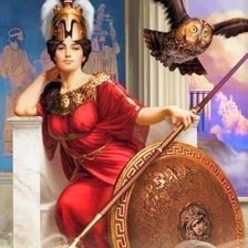 Схема вышивки «Афина»