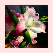 Схема вышивки «Лилия.»