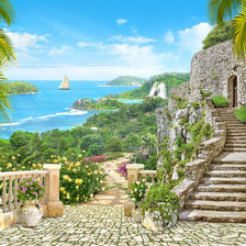 вид на море