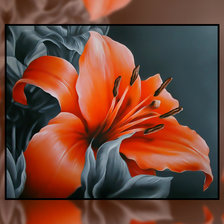 Схема вышивки «Лилия2.»