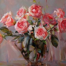 Схема вышивки «РОЗЫ»