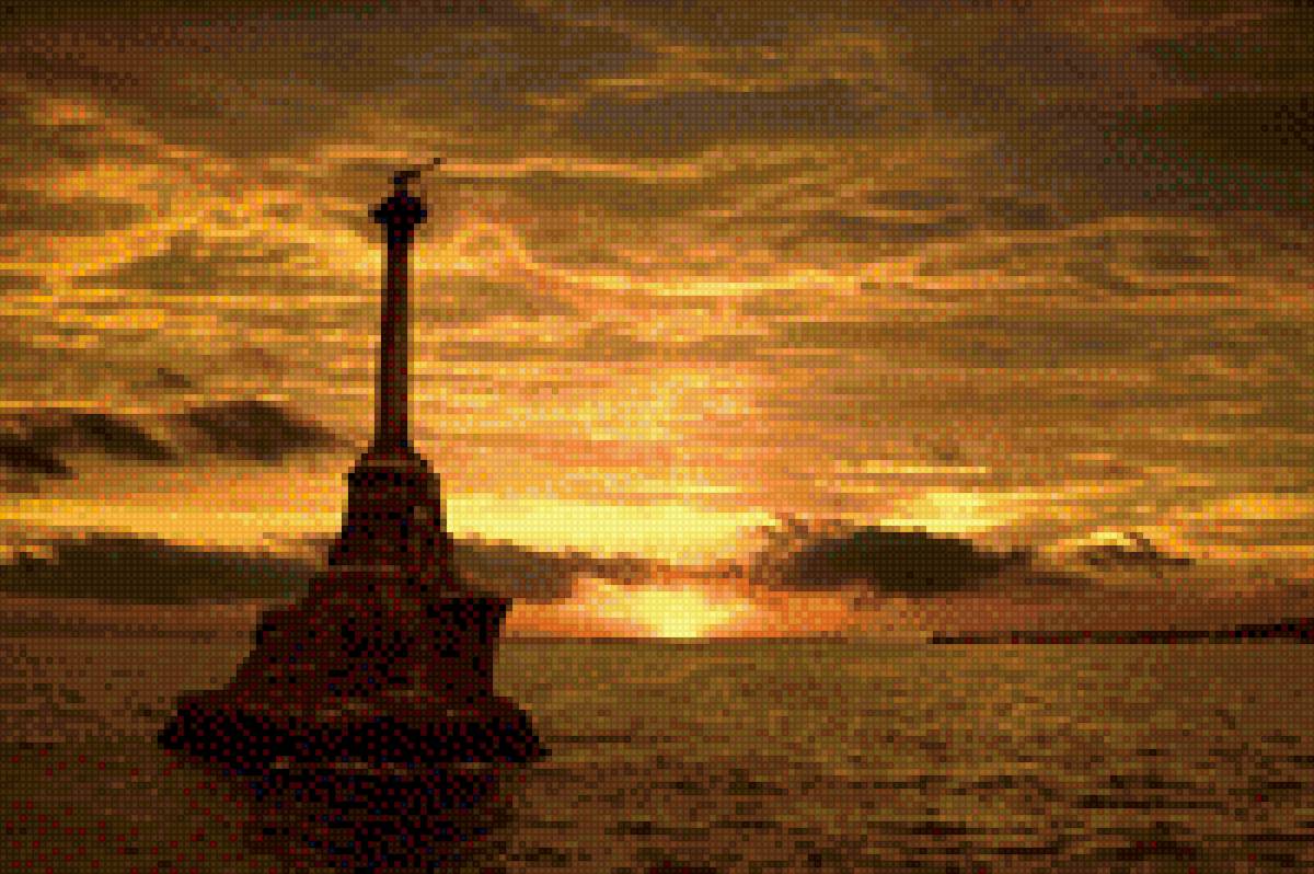 Памятник затонувшим кораблям - предпросмотр