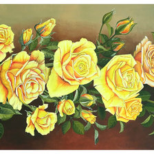 Схема вышивки «Серия "Розы".»