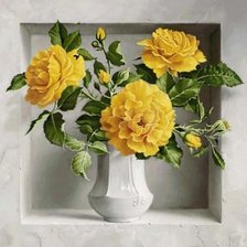 Схема вышивки «розы»