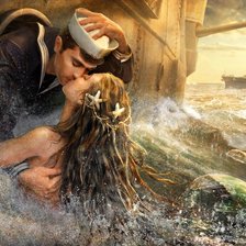 Схема вышивки «Русалка»