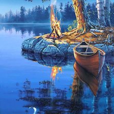 Схема вышивки «ВЕЧЕР»