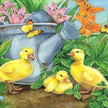 Схема вышивки «Детская»