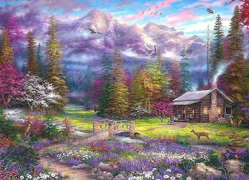 ВЕСЕННЕЕ ВДОХНОВЕНИЕ - оригинал