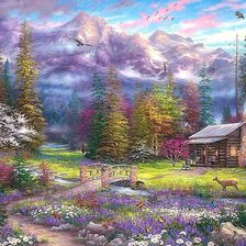 Схема вышивки «ВЕСЕННЕЕ ВДОХНОВЕНИЕ»