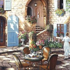 Схема вышивки «ПАТИО»