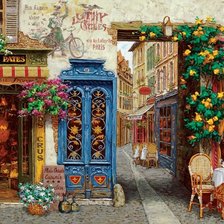 Схема вышивки «Rue Lafayette.»