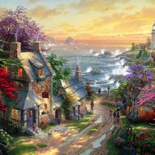 Американский художникThomas Kinkade.