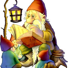 Гном- сказочник.